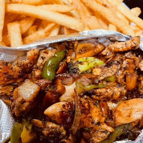 Grilled Chicken Teriyaki Dinner.