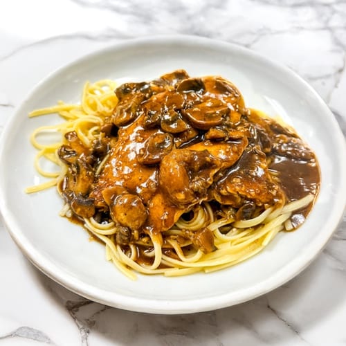 Chicken Marsala.