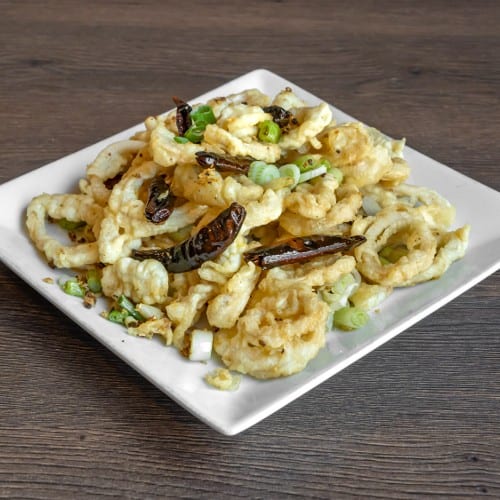 Calamari with Pepper and Salt.