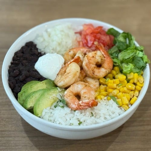 Shrimp Bowl / Bowl De Camarones.
