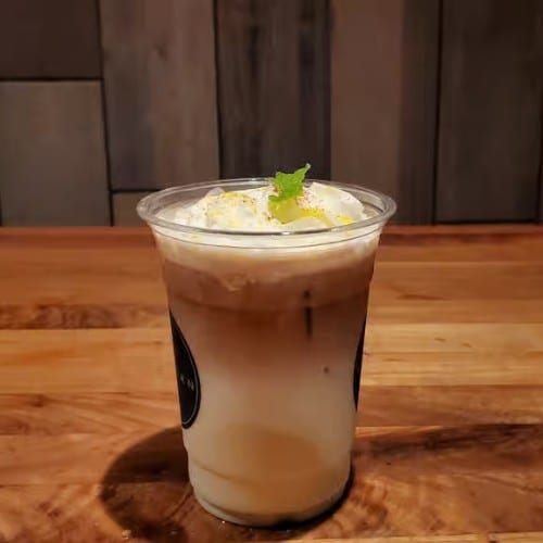 Iced Banana Latte.