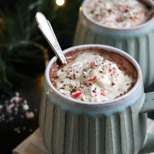 Peppermint Hot Chocolate.