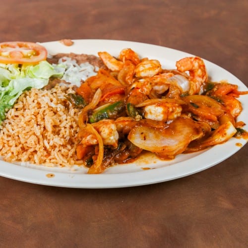 Camarones Rancheros.