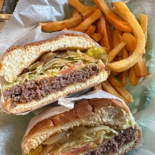 Spicy Delite Burger.