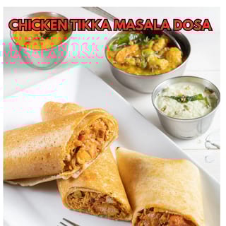Chicken Tikka Masala Dosa