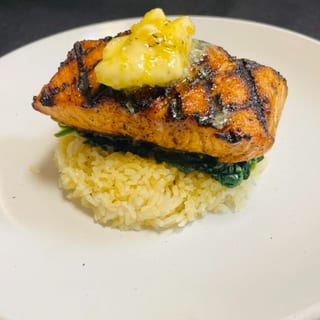 Dinner Spice Rack Grilled Salmon