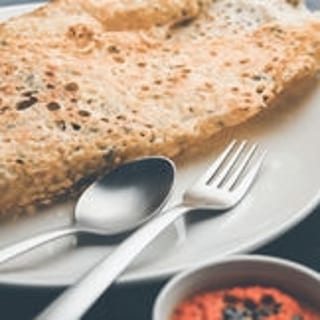 Onion Rava Masala Dosa