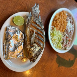 Whole Tilapia a La Calera