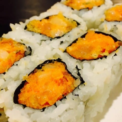 Spicy Yellowtail Roll.