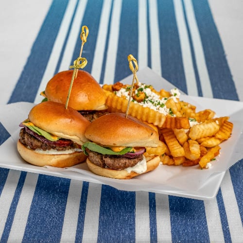 Lamb Burger Sliders.