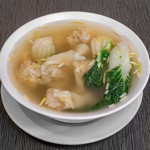Wonton Noodle Soup.