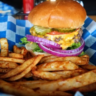 Double Smash Cheeseburger