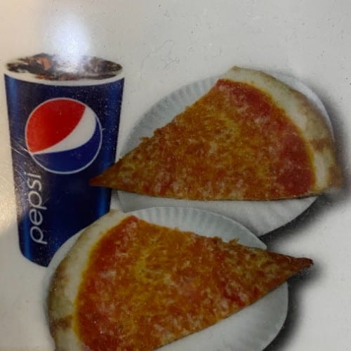 2 Slices of Cheese & A Drink.