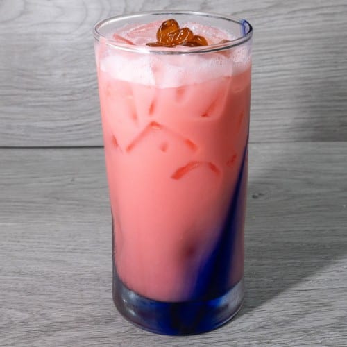 Strawberry Boba Tea.