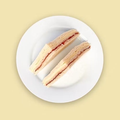 Prosciutto and Cheese Migas.