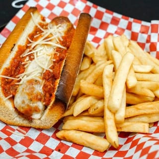 Meatball Parm Sandwich