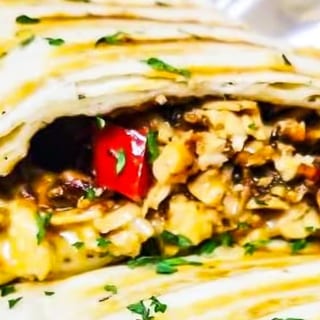 Lagos Chicken Cheesesteak Wrap