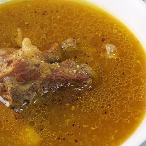 Hyderabadi Yakhani Soup - Goat.