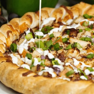 Chicken Bacon Ranch Pizza