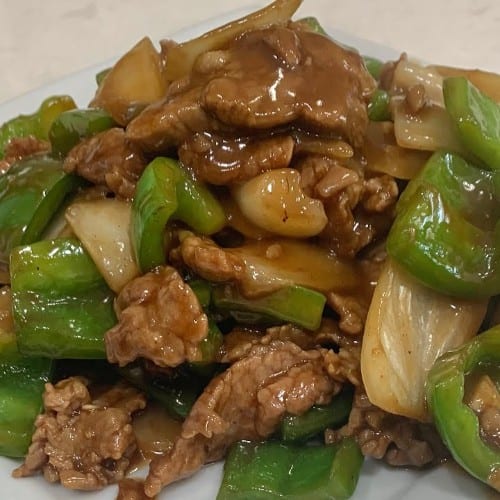 Beef with Black Bean Garlic Sauce.