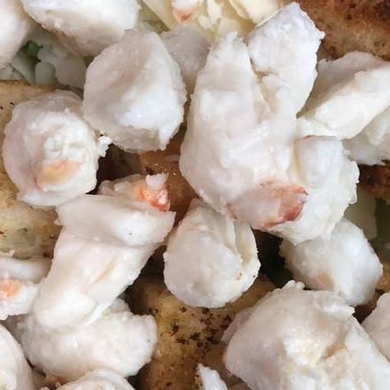 Caesar Salad with Jumbo Crab Meat.