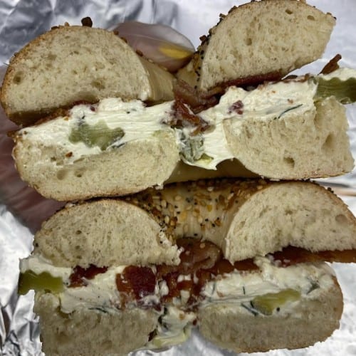 Bagel with Meat & Flavor CC.