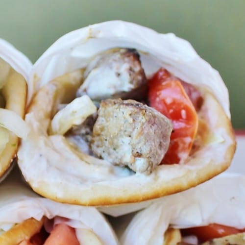 Beef-Ka-Bob Sandwich.