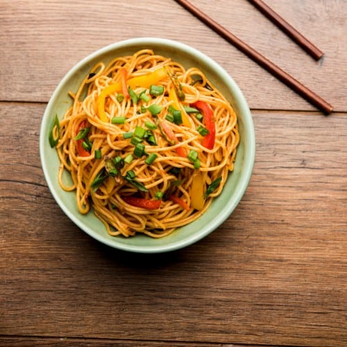Roast Pork Chow Mein (Lunch).