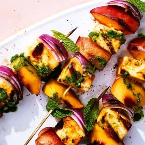 Paneer Tikka Kabob.