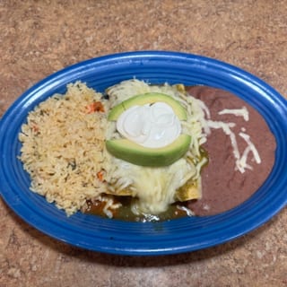 Enchiladas Verdes
