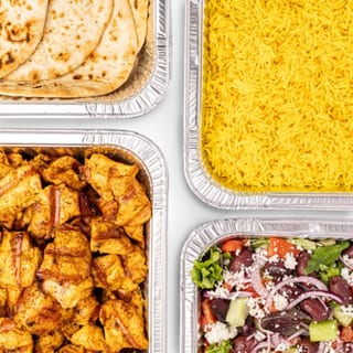 Chicken Shawarma Plate (Serves 15)  With Hummus  (Copy)