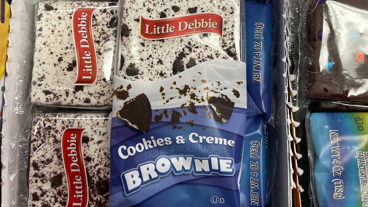 Cookies & Cream Brownie.