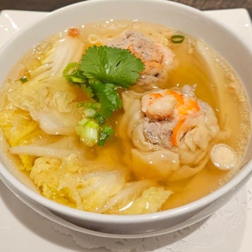 Thai Dumpling Soup.
