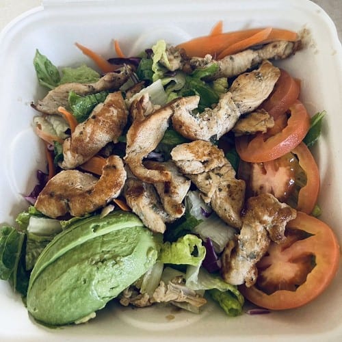 Grilled Chicken Salad.