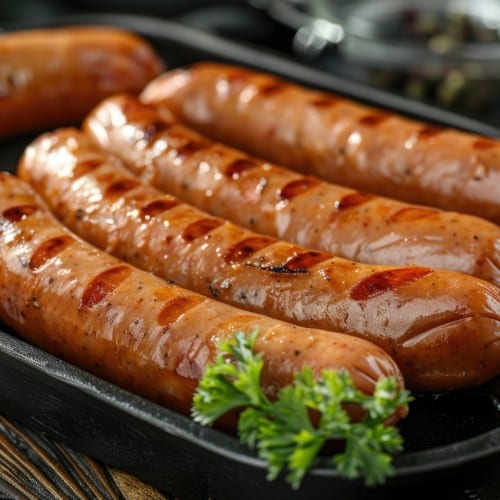 Side of Sausage Links Breakfast.