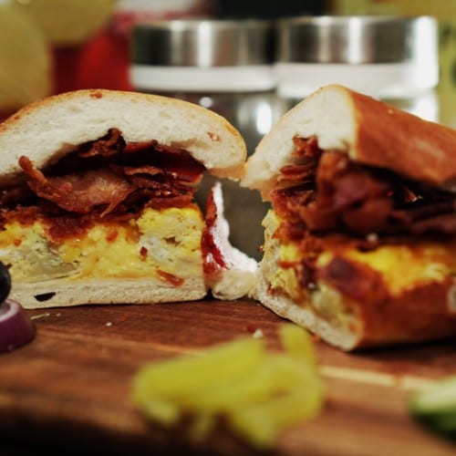 Bacon, Egg and Cheese.