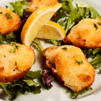 Garlic Shrimp Cheese Toast.