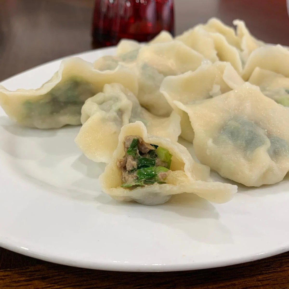 Dumpling (Beef with Cabbage) Steamed.