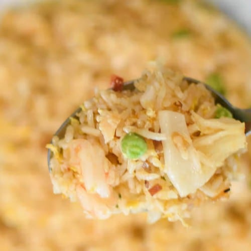 Sambal Seafood Fried Rice 馬拉盞海鮮炒飯.
