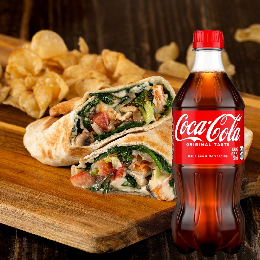 Veggie Lovers Panino Combo.