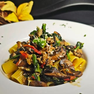 Rigatoni with Sausage & Broccoli Rabe