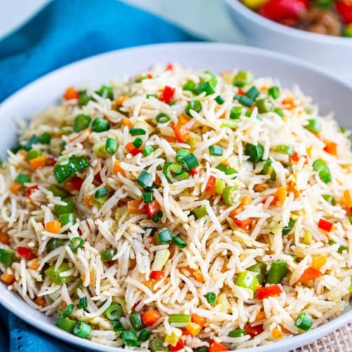 Vegetable Fried Rice.