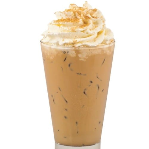 Cinnamon Bun Crunch Latte.