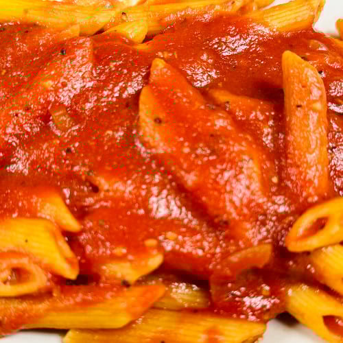 Penne Marinara.
