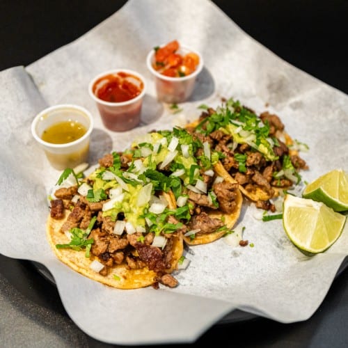 One Carne Asada Taco.