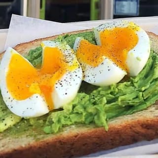 #13 Avocado Toast with Soft Boiled Egg