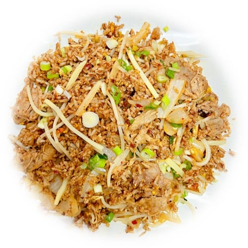 Szechuan Spicy Fried Rice.