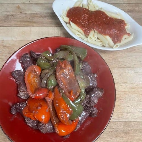 Sausage & Peppers.