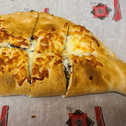 Steak & Cheese Calzone.