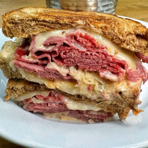 The Reuben Sandwich.